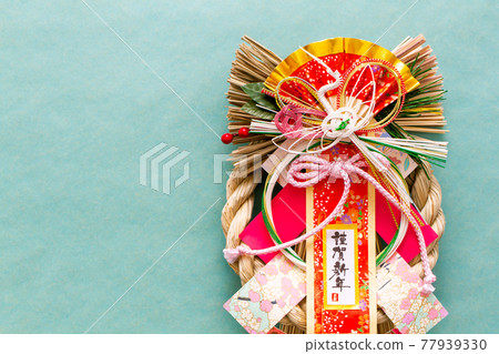 新年裝飾新年形像素材 77939330