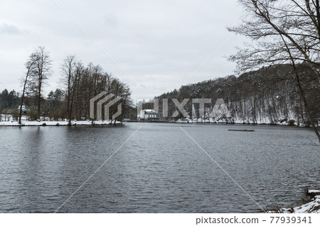 Belgium, Spa, overview of Lake Warfaaz 77939341