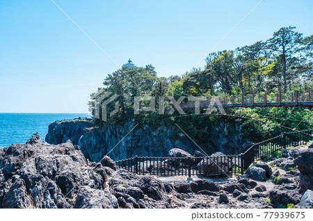 Jogasaki Coast: Kadowaki Suspension Bridge 77939675