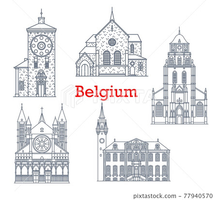 Belgium travel, ancient architecture buildings Belgium travel, ancient architecture buildings 77940570