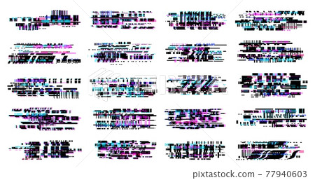 Screen pixels glitch, broken display background Screen pixels glitch, broken display background 77940603