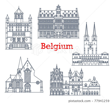 Belgium architecture buildings, travel landmarks 77941259