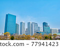 Urban scenery Business buildings in Osaka 77941423