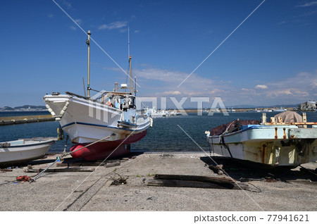 三浦半島金田漁港風光 三浦半島金田漁港風光 77941621