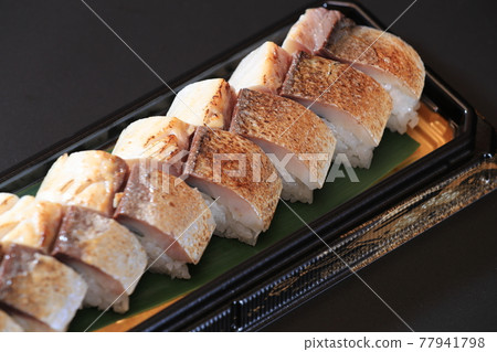 Grilled mackerel sushi Grilled mackerel sushi 77941798