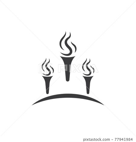 Torch logo vector 77941984