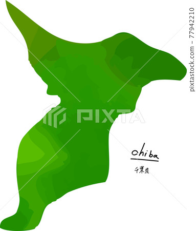 Chiba map illustration vector 77942210