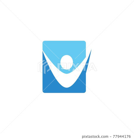 Healthy Life people Logo 77944176