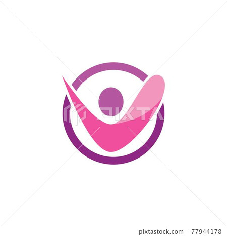 Healthy Life people Logo Healthy Life people Logo 77944178