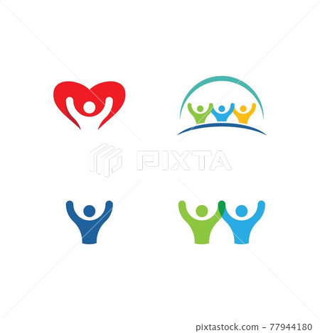 Community, network and social icon Community, network and social icon 77944180