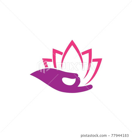 yoga logo template yoga logo template 77944183