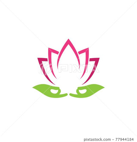 yoga logo template 77944184