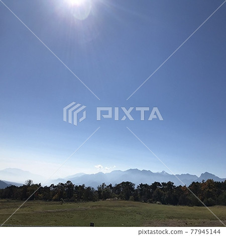 山梨縣北斗市清裡的美麗自然風光 77945144