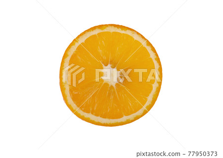 fresh orange fruit isolated on a white background fresh orange fruit isolated on a white background 77950373