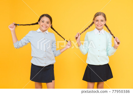 Friendly relationship. Friendship goals. Cute school girls classmates. Friendly relationship. Friendship goals. Cute school girls classmates. 77950386