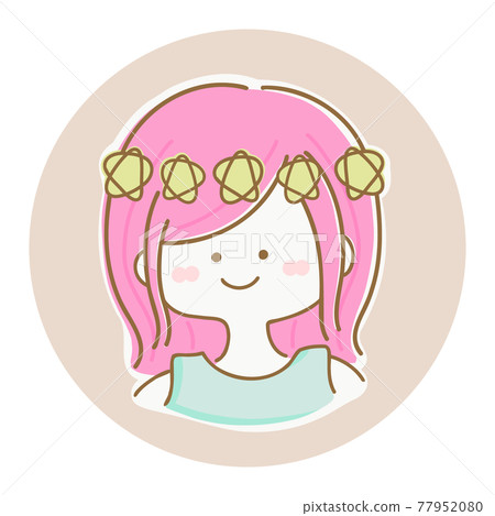 Illustration of the 12 constellations Virgo Illustration of the 12 constellations Virgo 77952080