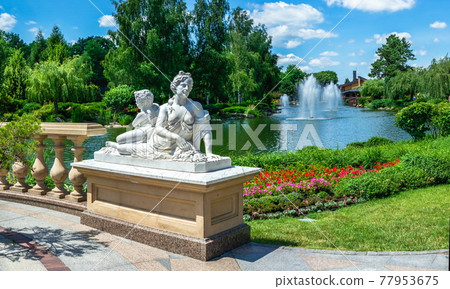 Sculptures in the park of the Mezhyhirya Residence, Ukraine Sculptures in the park of the Mezhyhirya Residence, Ukraine 77953675