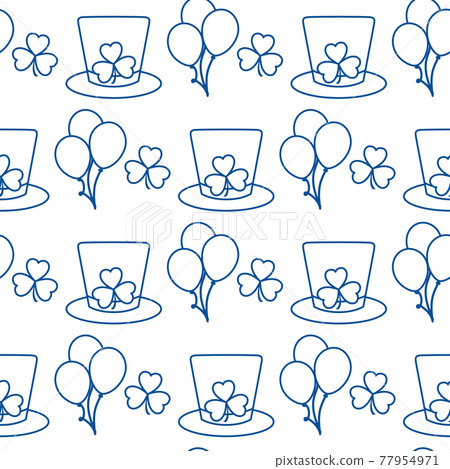 Vector Pattern St. Patrick's Day Ireland Irish 77954971