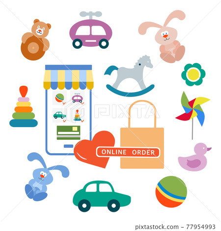 Vector Online order Kid Toy Play Game Childhood 77954993