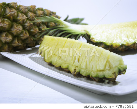 Taiwan pineapple and copy space Taiwan pineapple and copy space 77955591