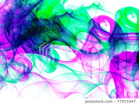 Abstract iridescent smoke Abstract iridescent smoke 77955847