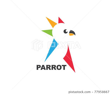 parrot illustration vector icon design 77958667