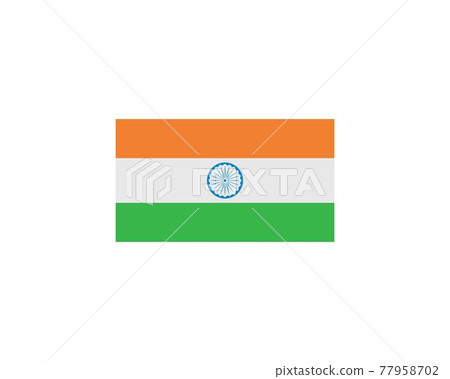 indian flag vector icon illustration indian flag vector icon illustration 77958702