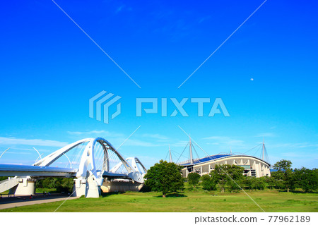 Scenery of Toyota City, Toyota Ohashi and Toyota Stadium Scenery of Toyota City, Toyota Ohashi and Toyota Stadium 77962189