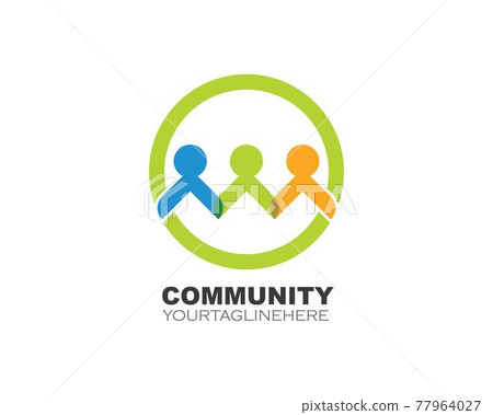 Community, network and social icon design 77964027