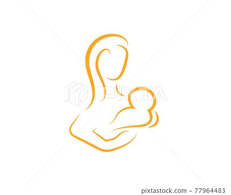 mom and baby vector illustrration design mom and baby vector illustrration design 77964483