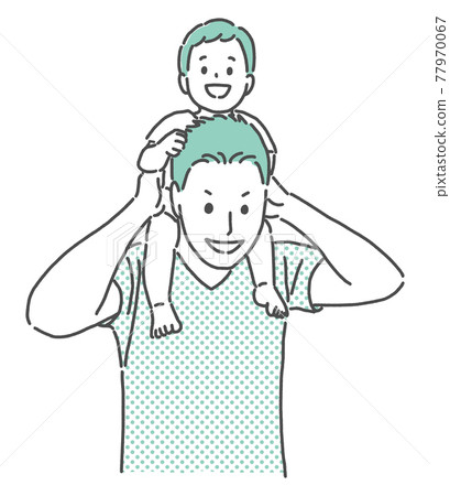 piggyback, vector, vectors 77970067