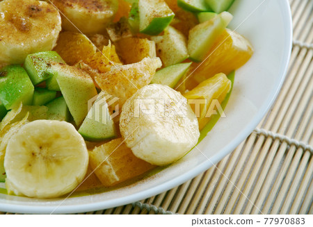 African fruit salad 77970883