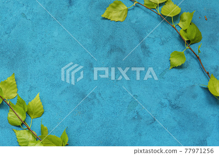 Grunge floral background 77971256
