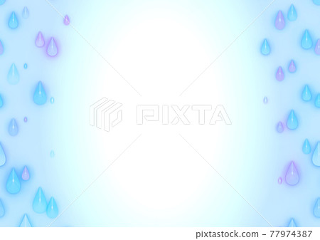 Water drop frame frame background material Water drop frame frame background material 77974387