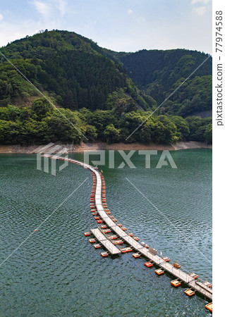 東京/浮橋“Mugiyama's浮橋/浮橋”(鼓罐橋),在日本很少見 東京/浮橋“Mugiyama's浮橋/浮橋”(鼓罐橋),在日本很少見 77974588