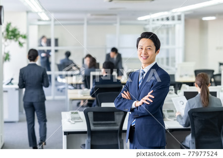 Office businessman Office businessman 77977524