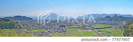 [Takakura Viewing Platform] (High resolution version) Nishibefu, Kajiki-cho, Aira City, Kagoshima Prefecture 77977907