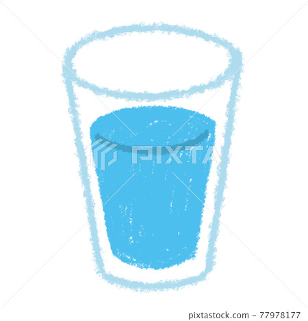 水杯杯子插畫手繪素材插畫油畫棒 77978177
