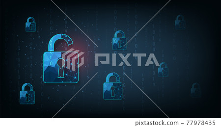 Concept of data attacks security. Concept of data attacks security. 77978435