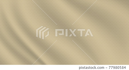 Japanese fabric traditional background with silk texture. 77980584
