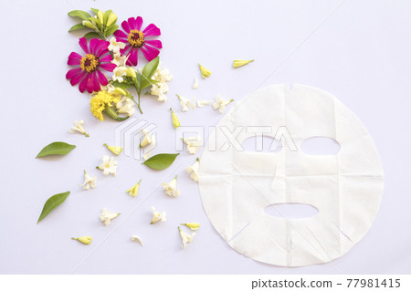 natural sheet mask extract herbal flowers aroma essence face mark health care for skin face  77981415