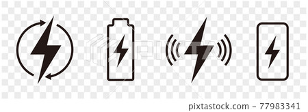 charge, chargeable, icon 77983341