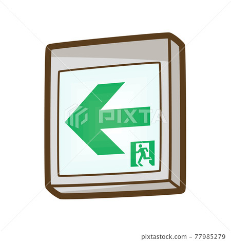Emergency exit (passage guide light) 77985279