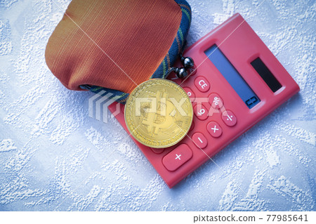 Image of virtual currency Bitcoin Image of virtual currency Bitcoin 77985641