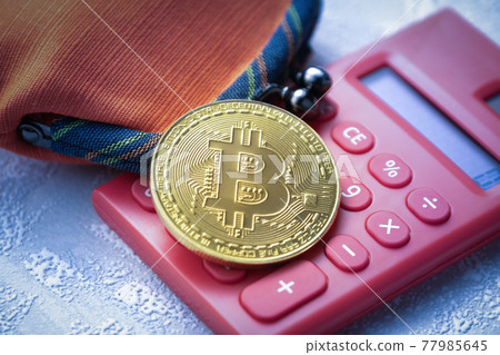 Image of virtual currency Bitcoin Image of virtual currency Bitcoin 77985645