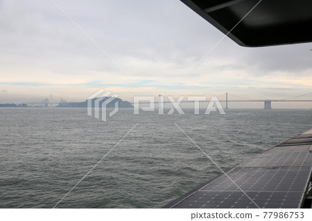 美國加利福尼亞州舊金山-奧克蘭海灣大橋 美國加利福尼亞州舊金山-奧克蘭海灣大橋 77986753