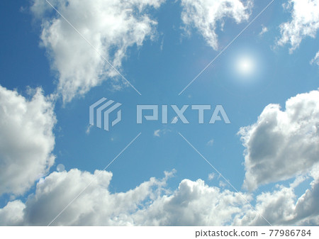 Cloudy sky background 77986784