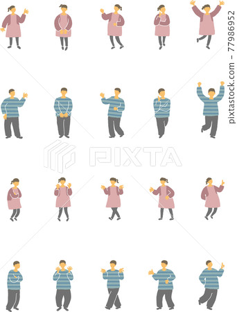 Faceless-各種姿勢 77986952