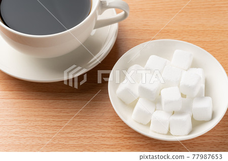 咖啡和方糖 77987653