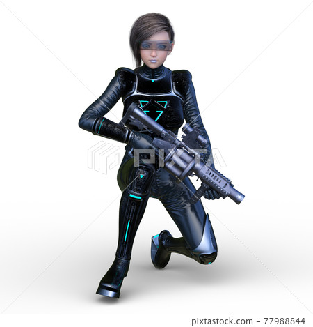 Woman with a weapon Woman with a weapon 77988844